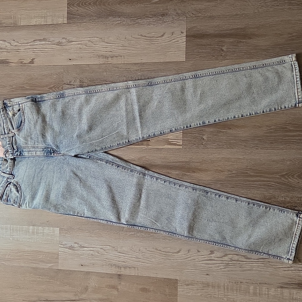 REVICE Highrise Straight Skinny Denim Jeans